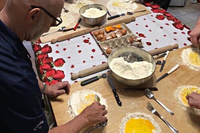 Authentic Bologna Home Cooking Class: Tagliatelle & Tortellini - The Meal Part: Three Pasta Courses, Wine, and Dessert