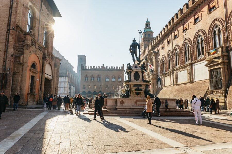 Bologna: City Center Walking Tour - Basilica of San Petronio: the church that explains Bologna’s scale