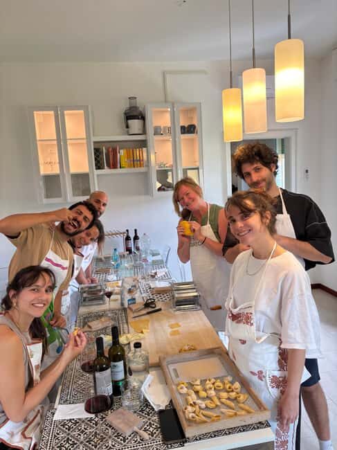 Bologna: In-Home Italian Pasta Making Workshop with Wine - From Egg to Dough: Making Tortelloni and Tagliatelle by Hand
