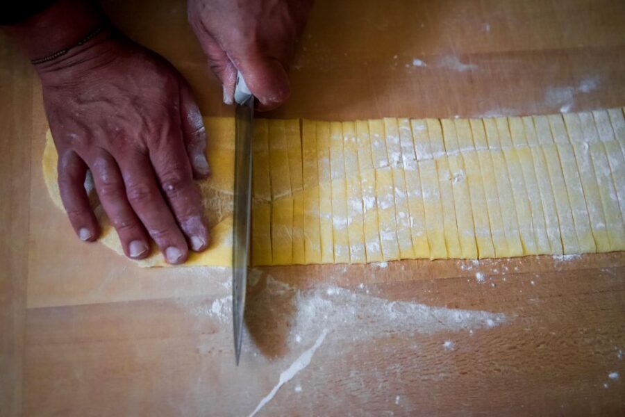 Bologna: Pasta Tagliatelle al Ragu Cooking Class with Wine - The Real Skill: Making Dough for Tagliatelle and Tortellini