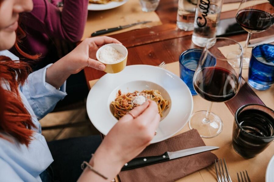 Bologna: Tastes and Traditions Food Tour with Market Visit - Coffee and torta di riso: the first lesson in Bologna comfort food