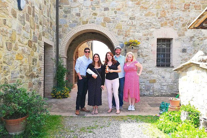 Brunello di Montalcino Wine Tour of 2 Wineries with Pairing Lunch - Stop 1 in Montalcino: cellar tour plus a full spread of tastings