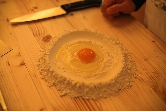 Cooking Art Brunelleschi - What you actually cook: ravioli, Tortelli, pappardelle plus matching sauces