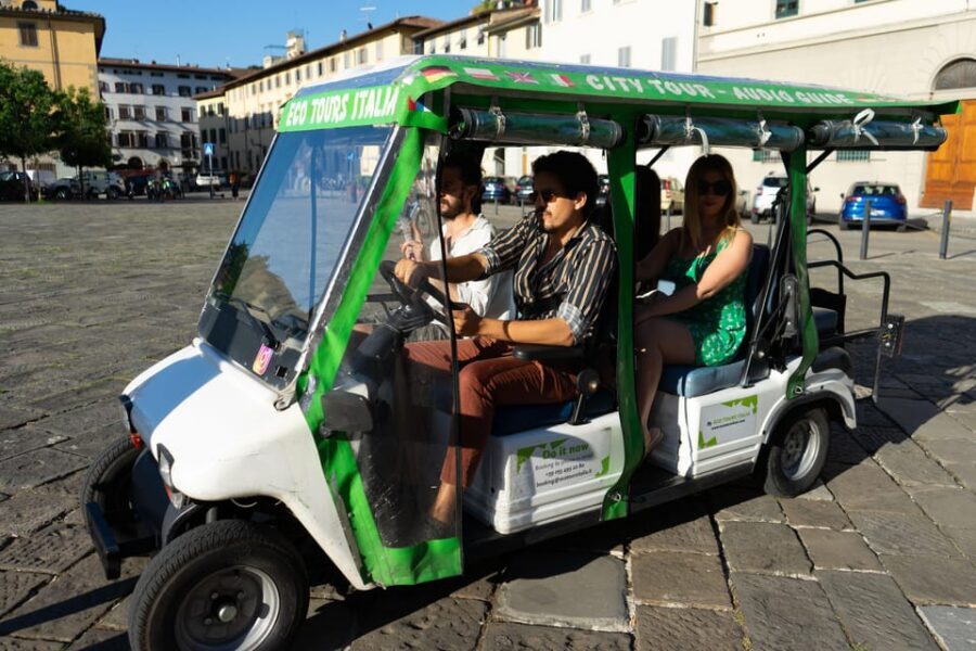 Florence: 60-Minute Eco-Friendly Golf Cart City Tour - Audio Guide and Driver: Why the Story Matters
