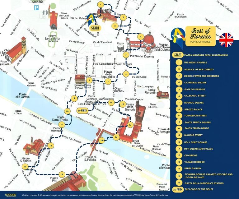 Florence: Audio Guided Walking Tour led by Tour Leader - Key things to know before you go