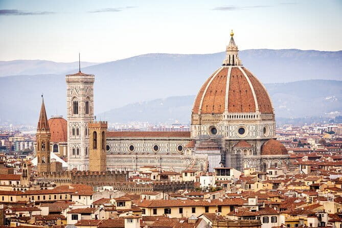 Florence by golf Cart Piazzale Michelangelo - Duomo time: Brunelleschi dome views and Florence’s main cathedral