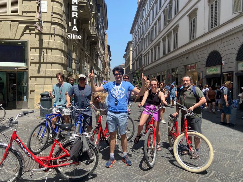 Florence: City Highlights Bike Tour - Uffizi Gallery Stop: Orientation Without the Full Museum Day