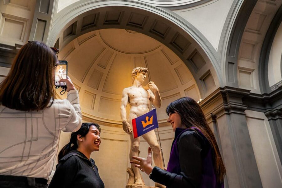Florence: David & Accademia Guided Tour with Entry Tickets - Meeting at Via Ricasoli: Find the Staff Fast