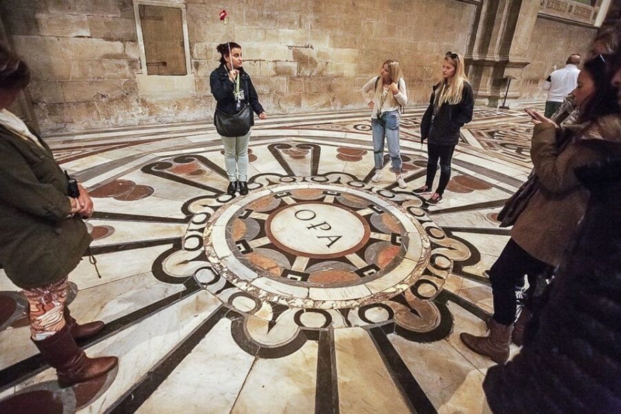 Florence Duomo, Baptistery & Opera Museum Audioguided Tour - Where this tour fits in Florence: Piazza di San Giovanni logic