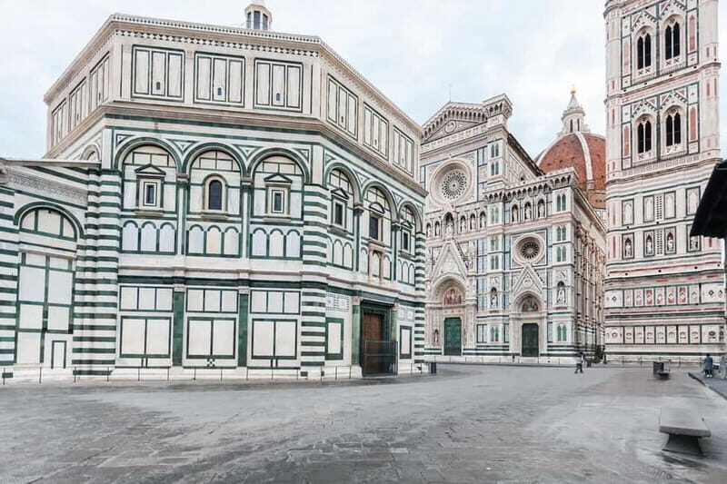 Florence Duomo Square Guided Walking Tour with Entry Tickets - Piazza del Duomo exterior: Brunelleschi’s red dome and why it’s famous