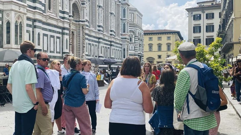 Florence Duomo Square Guided Walking Tour with Entry Tickets - Where the tour starts at Lindt Chocolate Shop in Florence