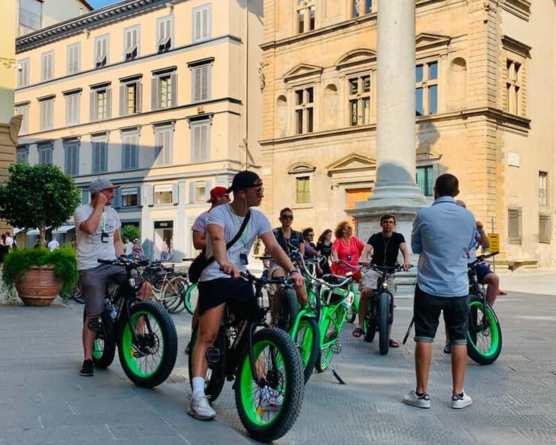 Florence: E-Bike Tour with Michelangelo Square - Guides and the difference between hearing facts vs. getting the city