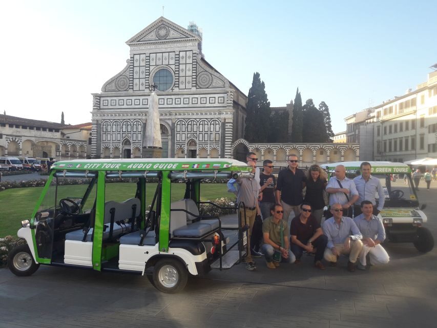 Florence: Eco-Friendly Golf Cart City Tour with Audio Guide - Start point at Bar Bistrot Santa Croce: a sensible place to begin