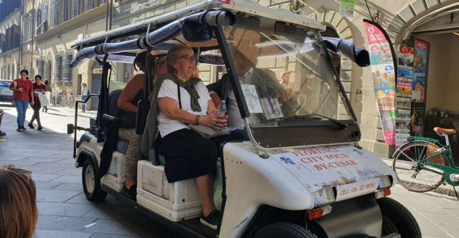 Florence: Eco-Friendly Panoramic Tour in Electric Golf Cart - Electric carts from Eataly: start where the tour makes sense