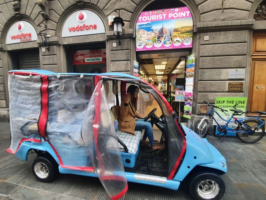 Florence: Eco-Friendly Panoramic Tour in Electric Golf Cart - Republic Square and Signoria Square: Rome’s dates meet Renaissance power