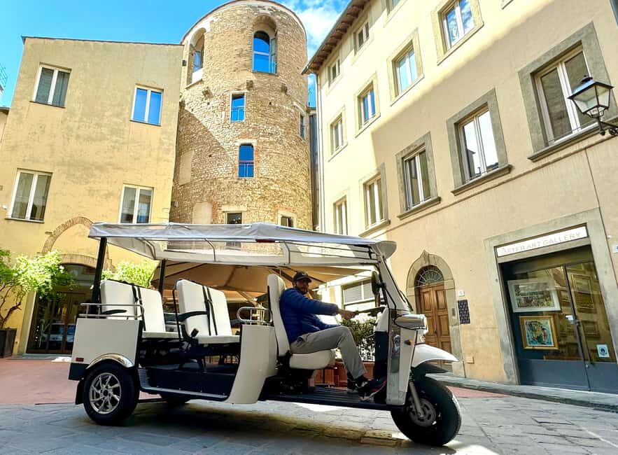 Florence: Electric Tuk-Tuk or Golf Cart City Tour - Key Points Before You Go