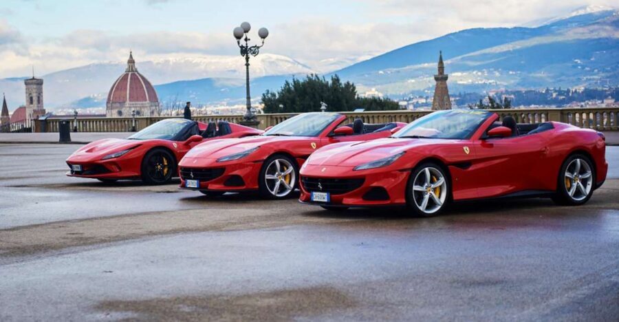 Florence: Ferrari Test Driver with a Private Instructor - The Car: Ferrari Portofino 2+2, V8 Energy, and Passenger Reality
