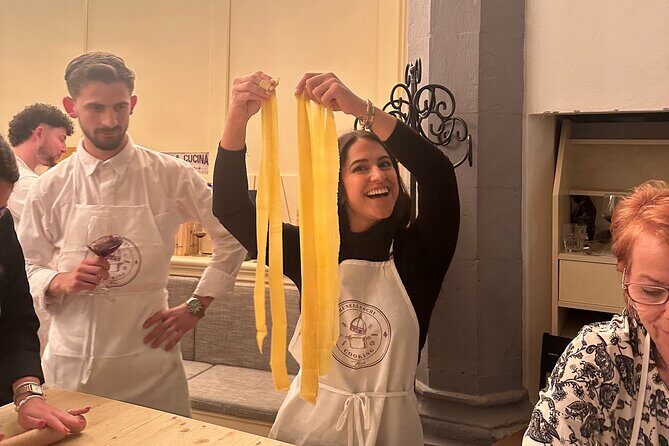 Florence: Flambé Cheese Wheel Truffle Pasta Class & Tiramisù - What you’ll cook: two fresh pasta types plus the truffle cheese wheel moment