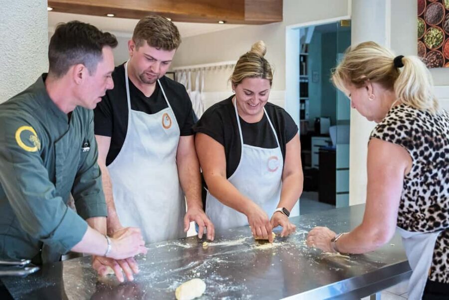 Florence: Handmade Pasta & Dessert Class with Unlimited Wine - From Meeting Point to Apron: How the 3 Hours Typically Run