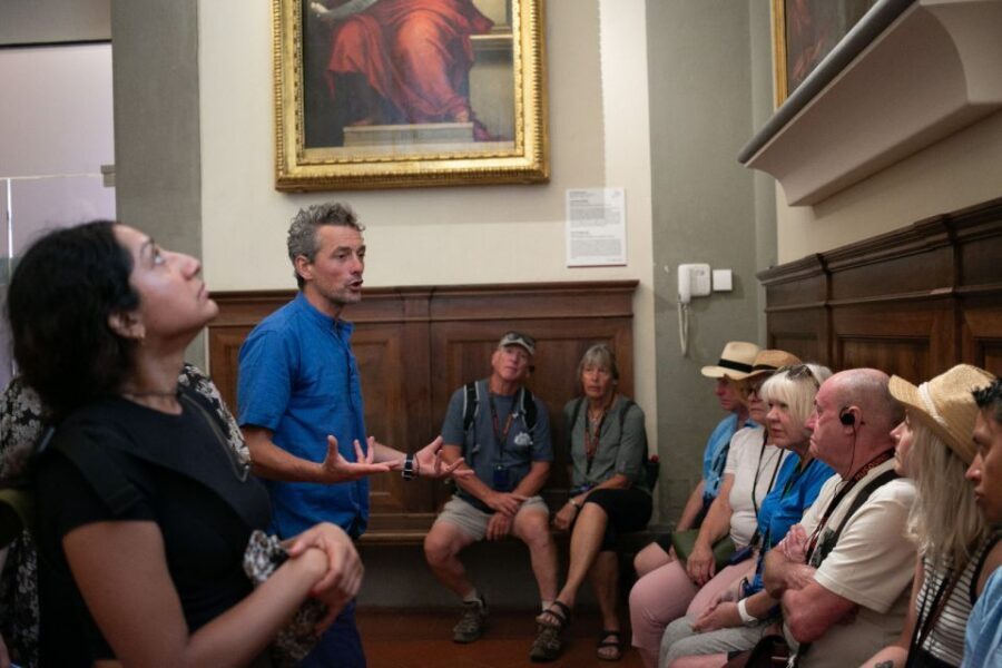 Florence: Michelangelo's David and Accademia Gallery Tour - Meeting at Libreria Evangelica: get there 15 minutes early