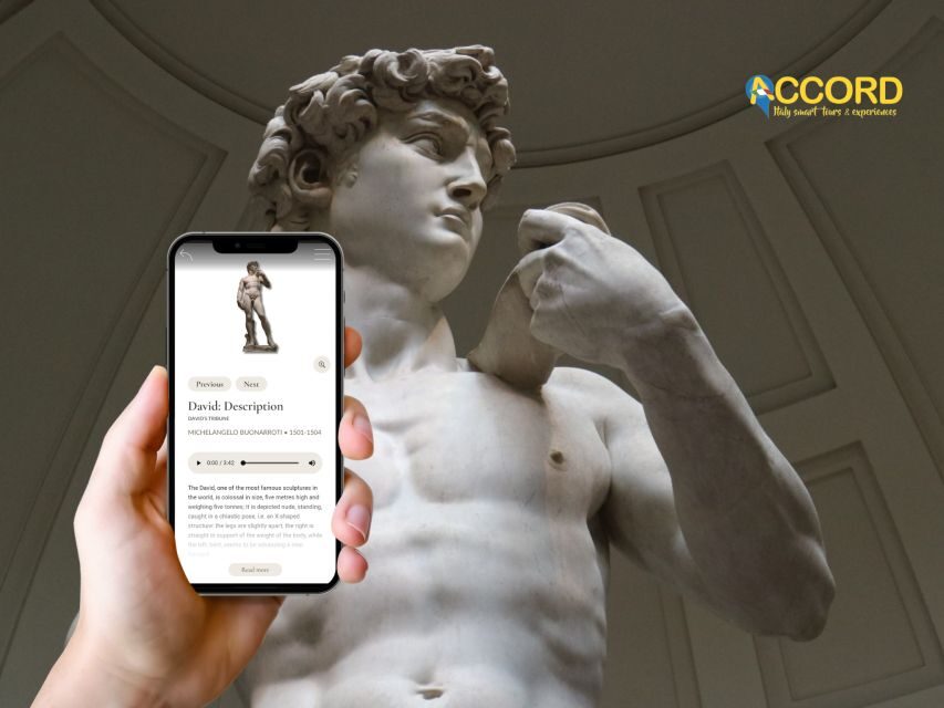 Florence: Michelangelo's David Priority Ticket & Audio App - Meeting point and getting through security fast
