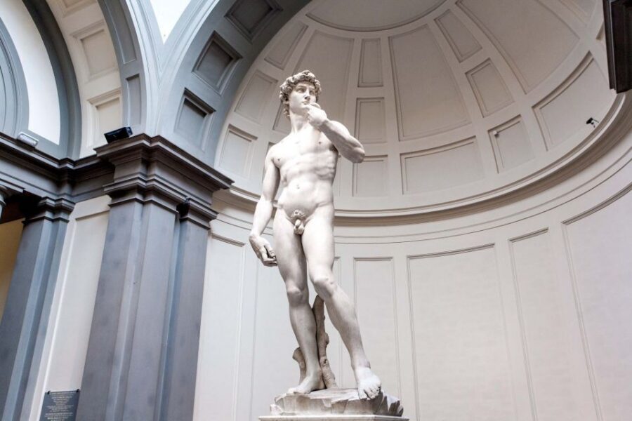 Florence: Michelangelo's David Priority Ticket & Audio App - The old musical instruments room, including the Stradivarius