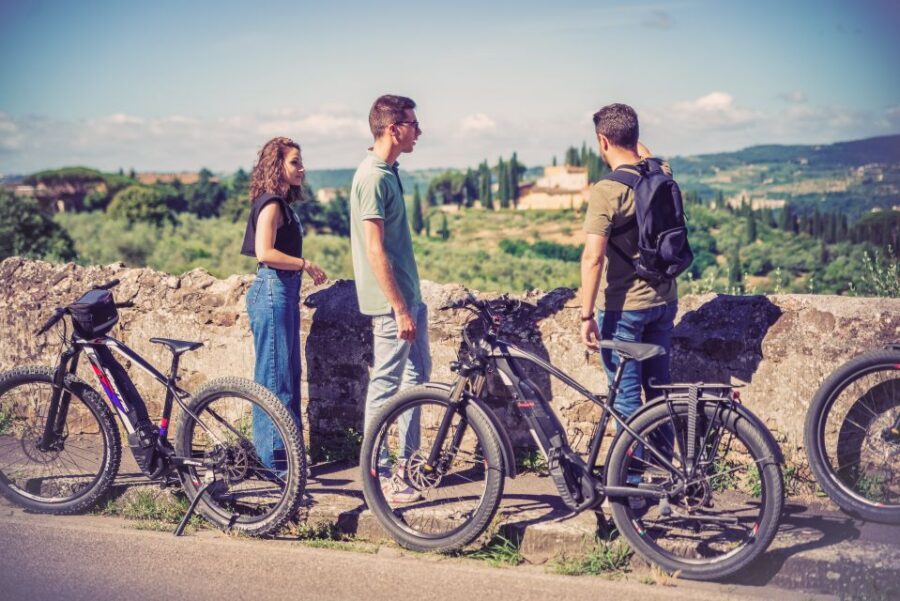 Florence: Night Tour by Electric Bike - The Big Draw: Piazzale Michelangelo From E-Bike Ease