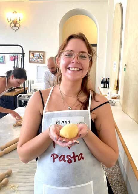 Florence: Pasta Class with Wine, Limoncello and Dessert - The Sauces: Tomato Done Ahead, Butter and Sage Done Fresh