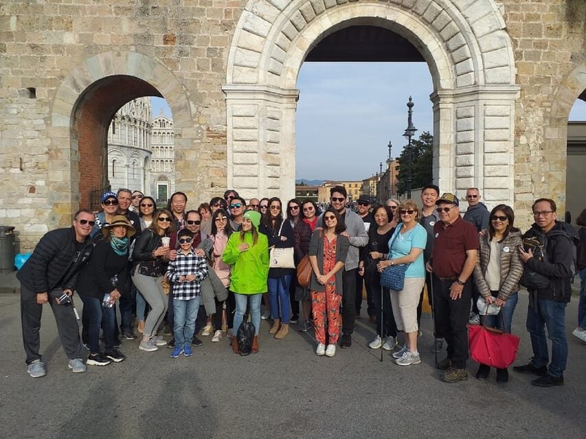 Florence: Pisa, Siena and San Gimignano Day Trip with Lunch - Wine, lunch, and guided English: how the language rules affect you