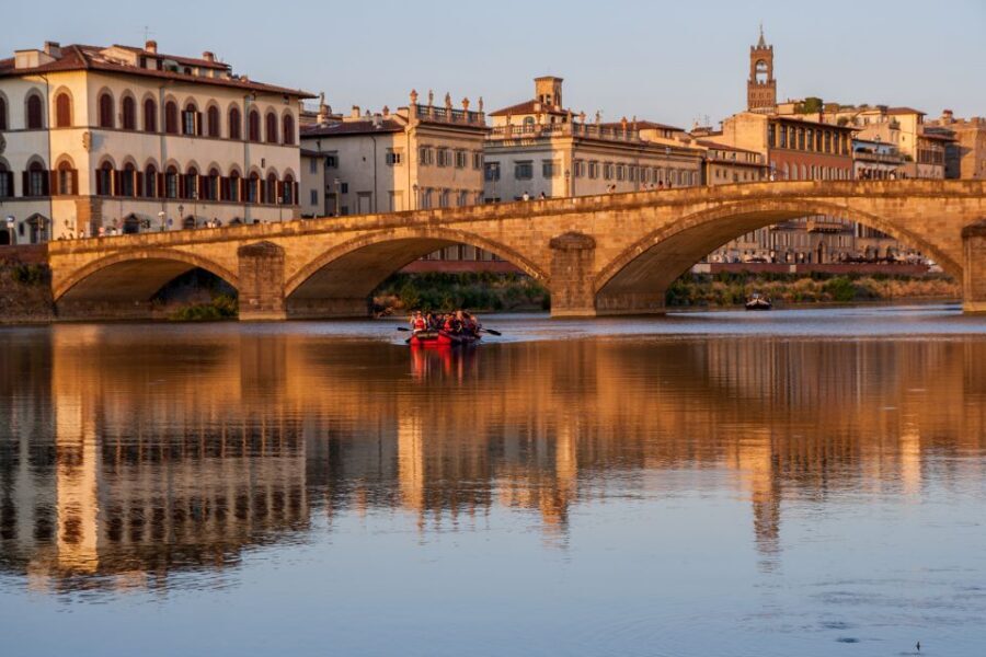 Florence: Pontevecchio Bridge and City Sights Rafting Cruise - Key highlights you’ll feel right away