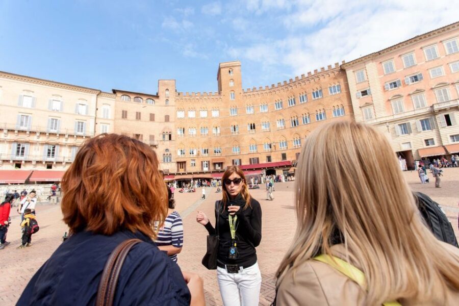 Florence: Siena, San Gimignano & Monteriggioni with Tasting - Chianti wine tasting at a local estate: three wines and snack pairing