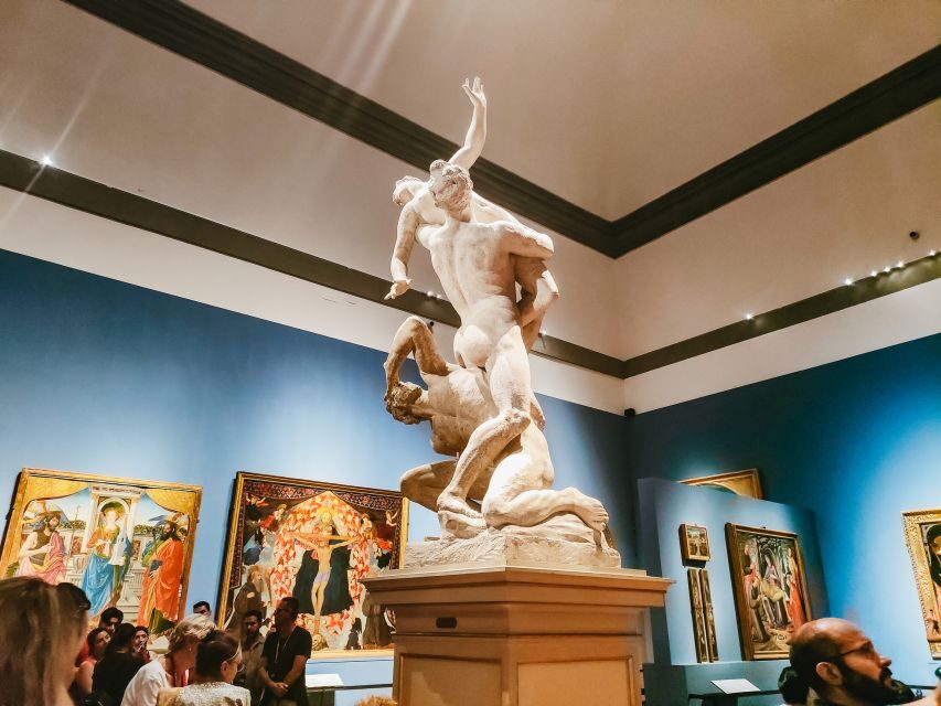 Florence: Timed Entry Ticket to Michelangelo's David & eBook - Painting galleries: Giotto, Botticelli, and the altarpieces upstairs