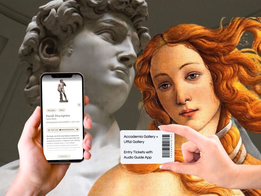 Florence: Uffizi & Accademia Priority Tickets with Audio App - Priority Entry and Audio App: What You’re Really Paying For