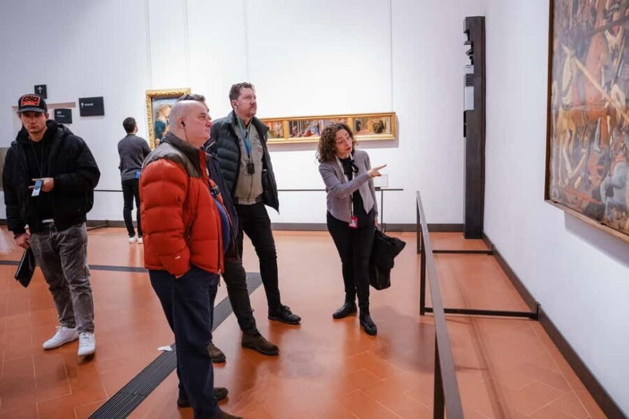 Florence: Uffizi Gallery Skip-the-Line Guided Tour - Optional wine tasting upgrade: a calm finish to art overload