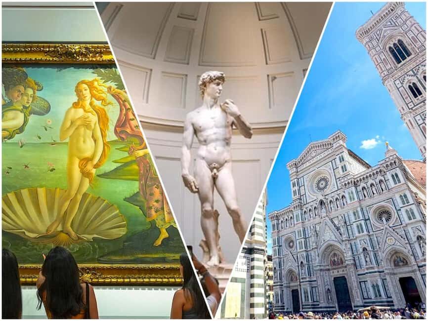 Florence: Walking Tour with David, Duomo & Uffizi Gallery - Accademia Gallery first: seeing David with the right angle