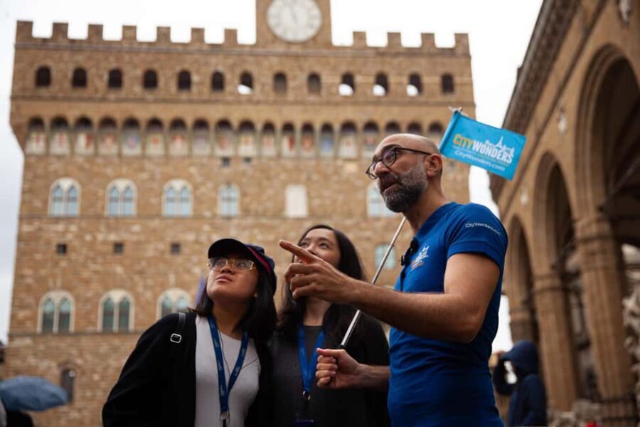 Florence: Walking Tour with Skip-the-Line Accademia Gallery - Piazza della Signoria and Palazzo Vecchio: Florence’s Civic Stage