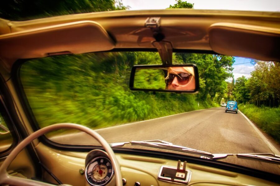 Florence Wine Tasting and Tuscan Lunch in a Vintage Fiat 500 - Manual driving reality check: who will enjoy this most