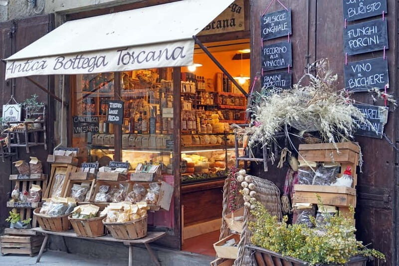 Florence’s Ultimate Food Tour: Full Tuscan Meal with a Local - Stop 2 wine shop: Chianti time in a local setting