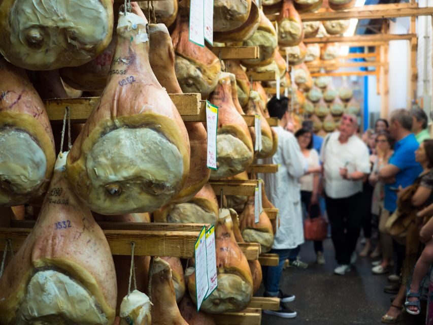 From Bologna: Parma Cheese & Ham Factory Tours and Tastings - Tasting Parmigiano Reggiano the right way: ages, mustards, and red wine