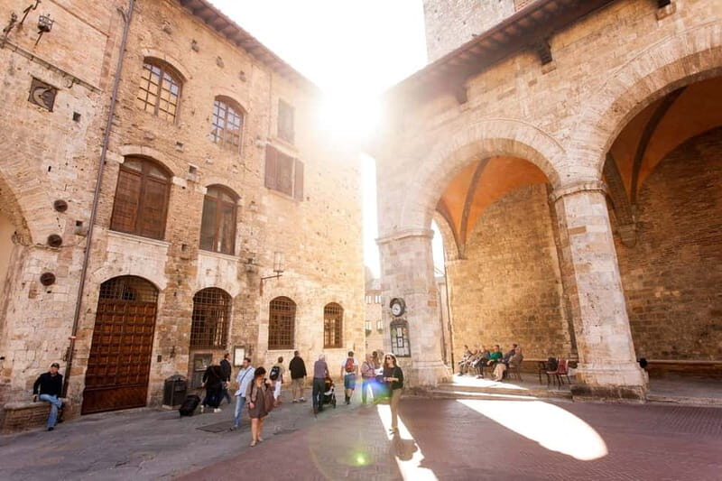From Florence: San Gimignano, Siena, and Chianti Wine Tour - A Quick Stop Near Fortezza Medicea: Stretch Legs on the Way