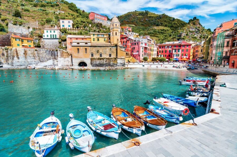 From Florence: Seaside Beauty Day Trip to Cinque Terre - Vernazza: a safe harbor story and a perfect hour to wander