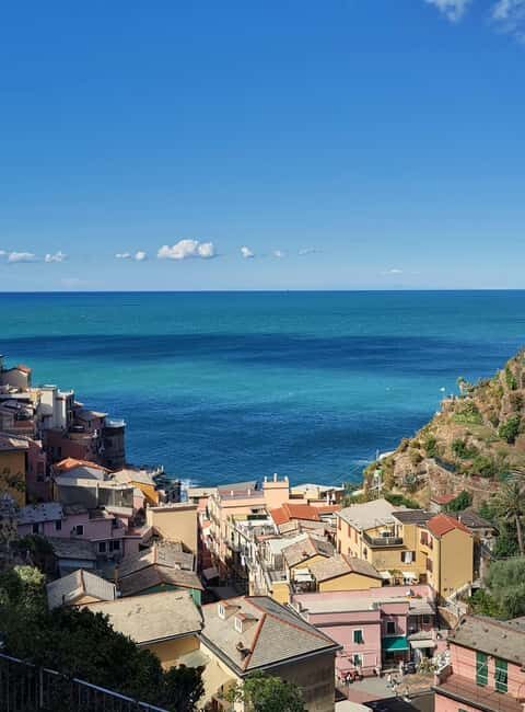 From Florence: Small-group to Cinque Terre and Pisa Day Tour - Stop 1 in Manarola: Color Houses and Fast Photo Time