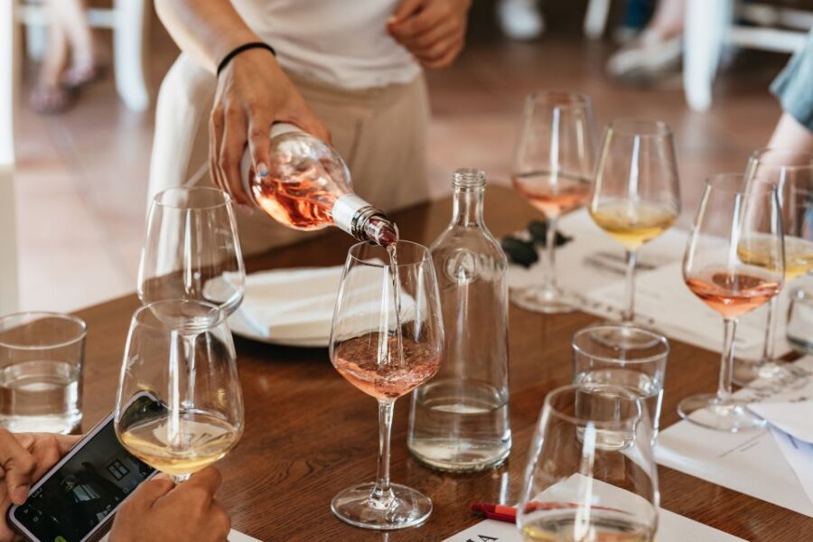 From Florence: Small Group Wine Tasting Tour to Tuscany - Second winery stop: comparing techniques at the main tasting and snack spread