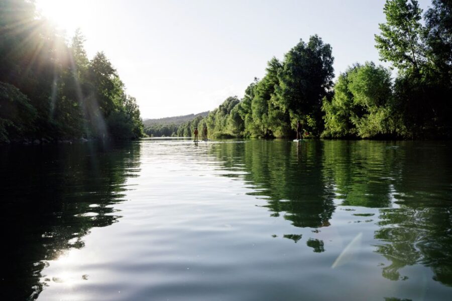 From Lucca to Pisa: Self-Guided Bike Tour - The ride out: Serchio River scenery and Monti Pisani roads