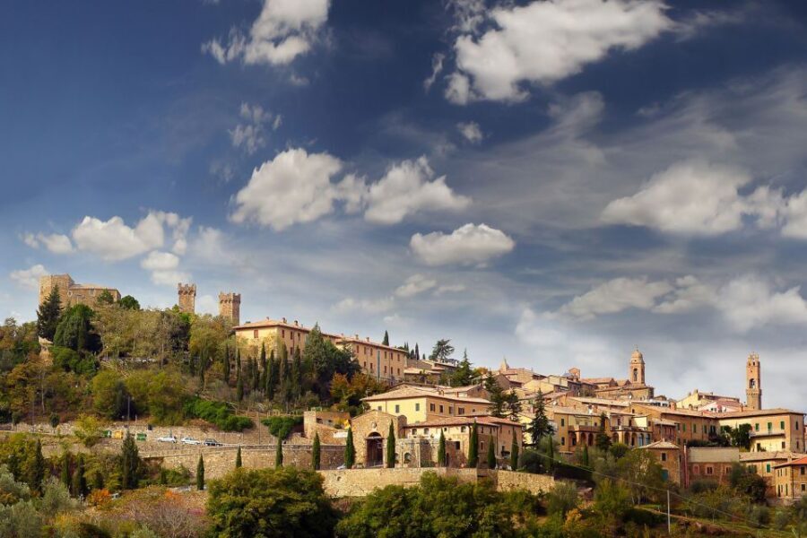 From Siena: Brunello di Montalcino Guided Wine Tour W/ Lunch - Three wineries and the Brunello aging story in oak