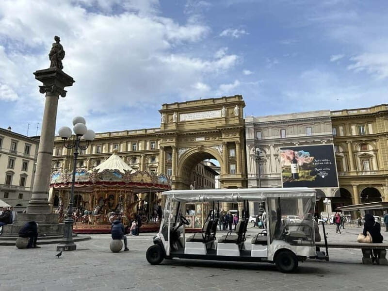 Golf Cart Firenze: Tour Guidato Esclusivo e Sostenibile - A private electric cart gives you Florence speed, minus the stress