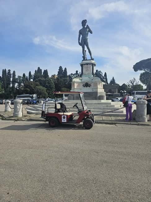 Golf Cart Firenze: Tour Guidato Esclusivo e Sostenibile - Price value: what $90.63 per person buys you in real terms
