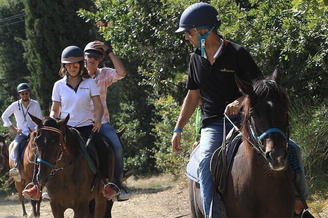 Horseback Riding with Wine Tour from Florence - One hour horseback riding through vineyards and olive groves