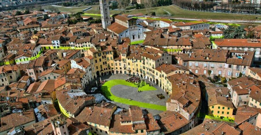 Lucca: Self-Guided Tour by Bike - City Walls and Landmark-Linked Route: A Simple Way to Not Get Lost