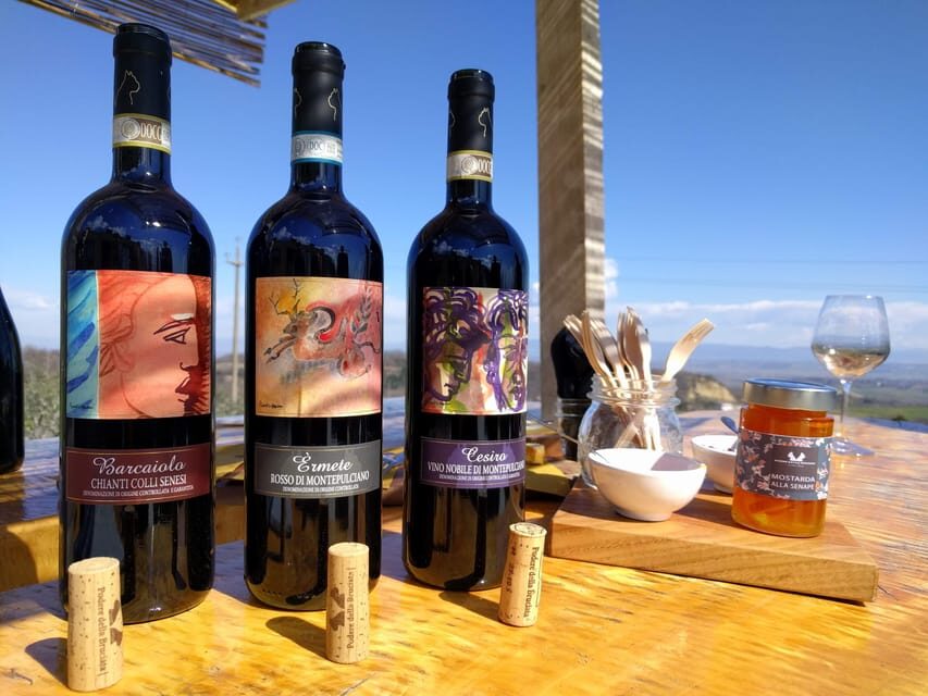 Montepulciano: Artisan Heroic Wine Tasting at the Terrace - Key highlights worth circling